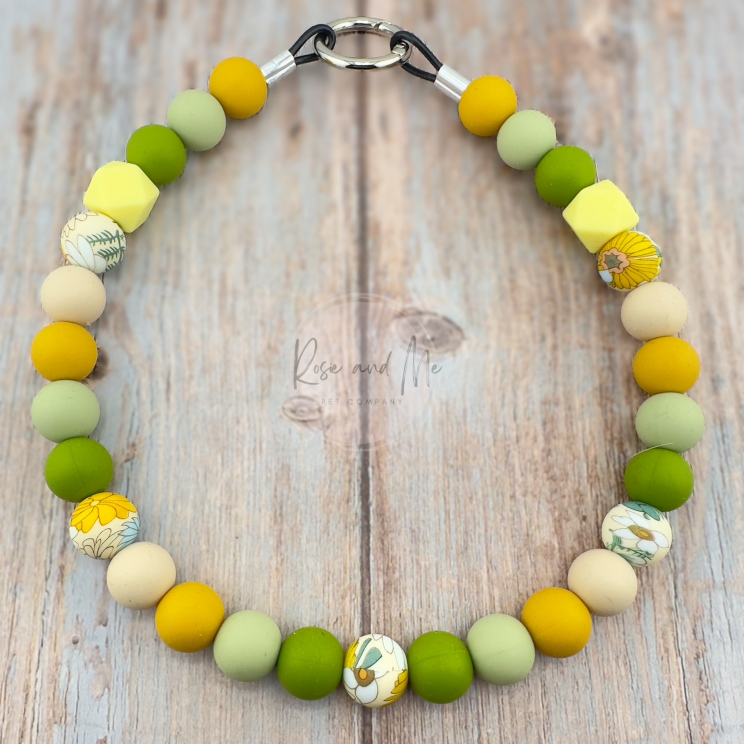 Personalized Beaded Dog Necklace