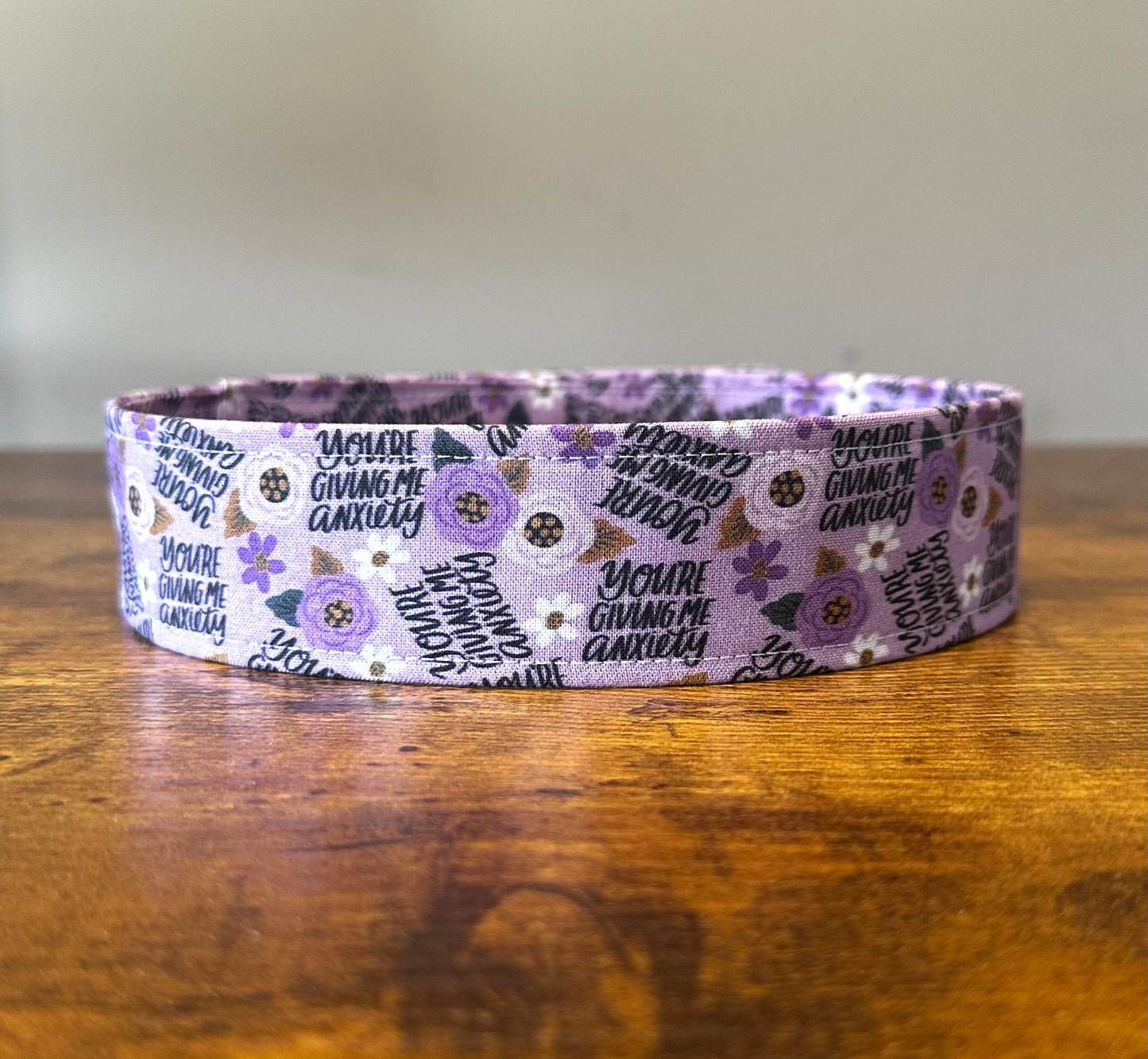 You’re giving me Anxiety Dog Collar