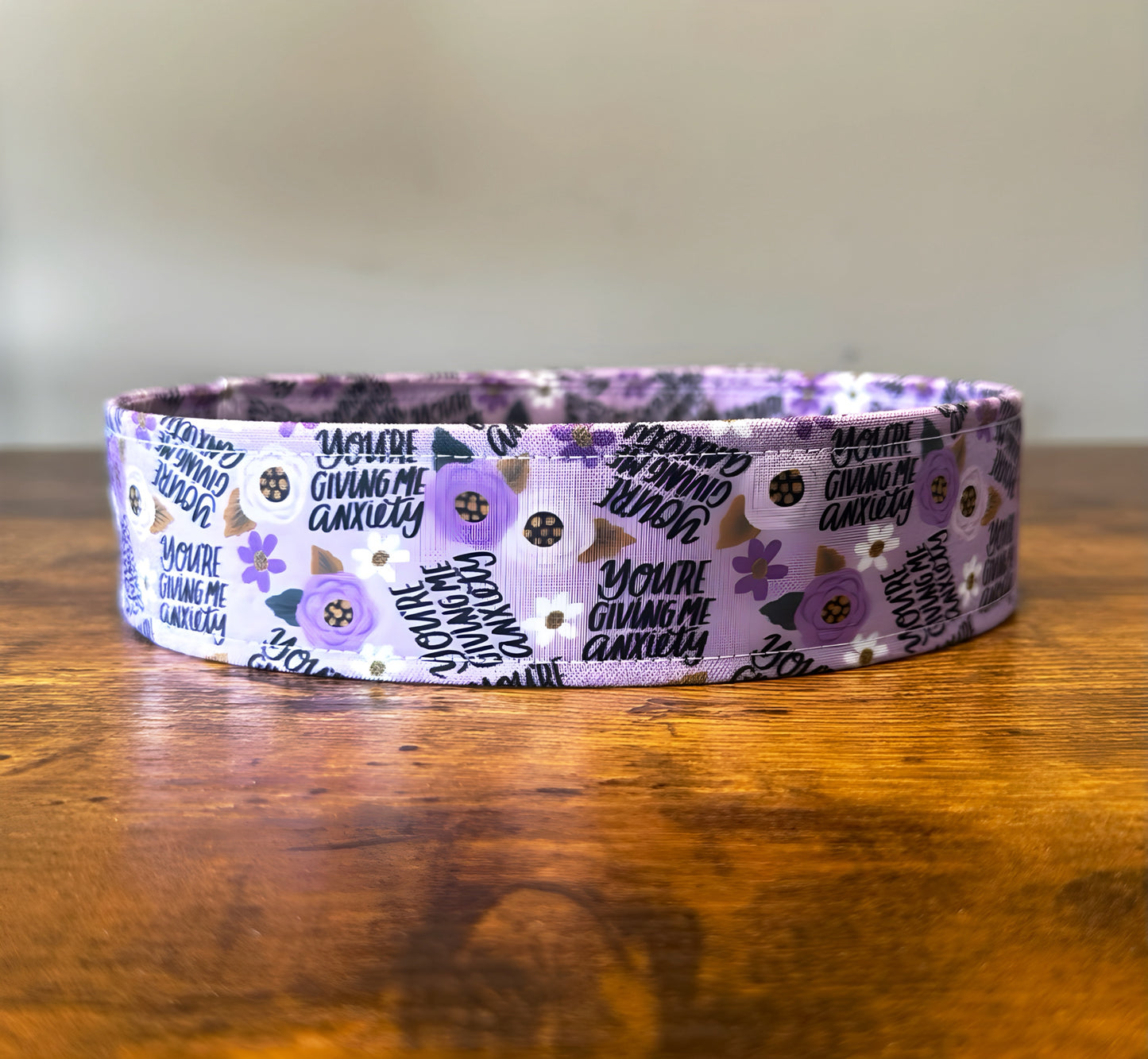 You’re giving me Anxiety Dog Collar