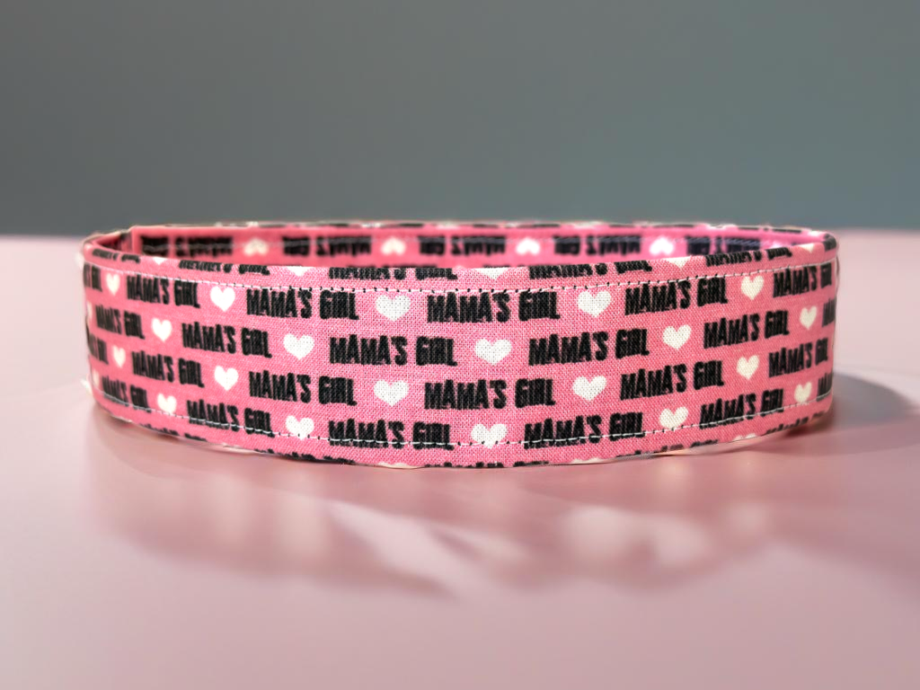 Mamas Girl Dog Collar