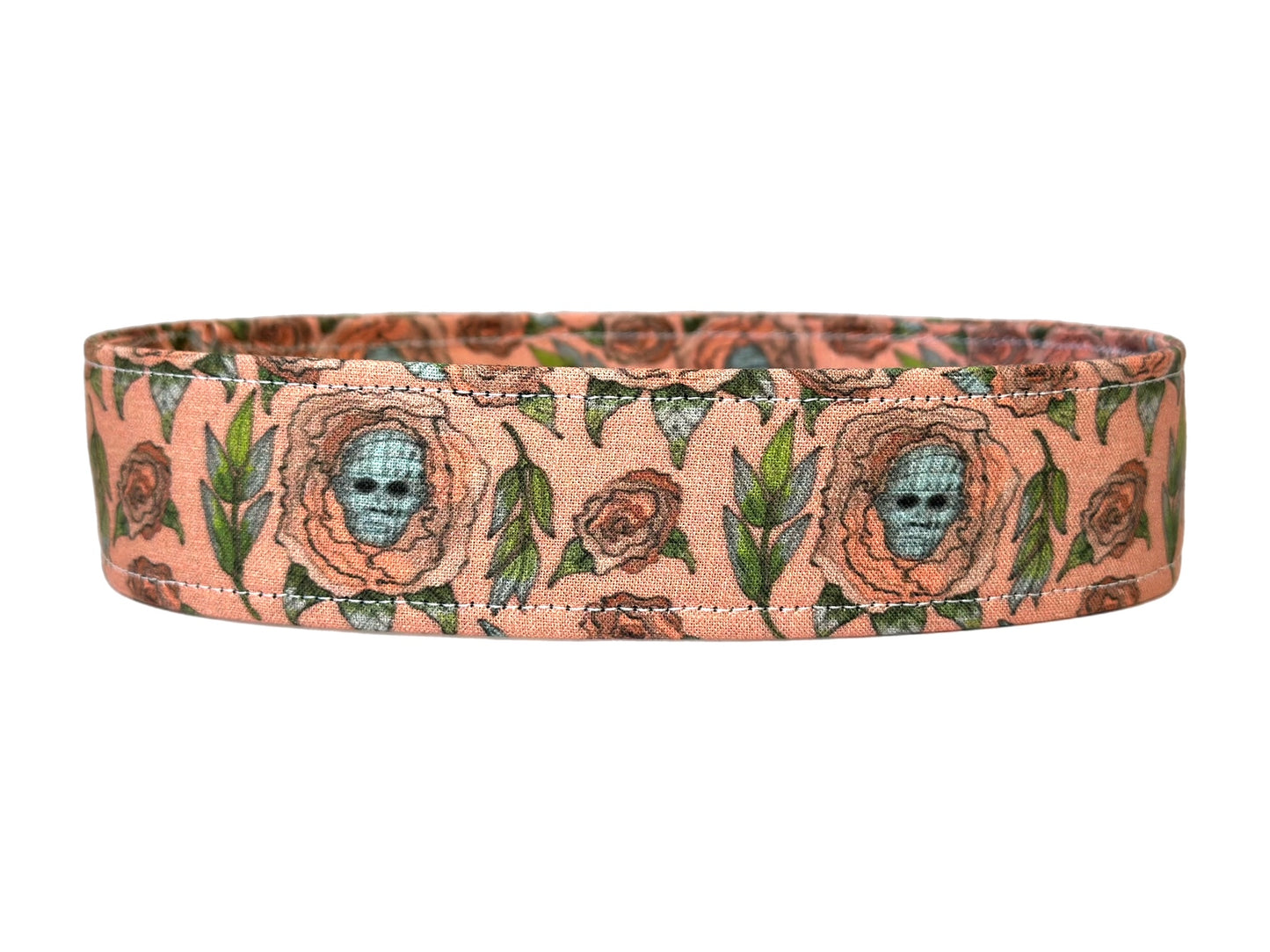 Pinhead Hellraiser Adjustable Dog Collar Fabric Wrapped Dog Collar