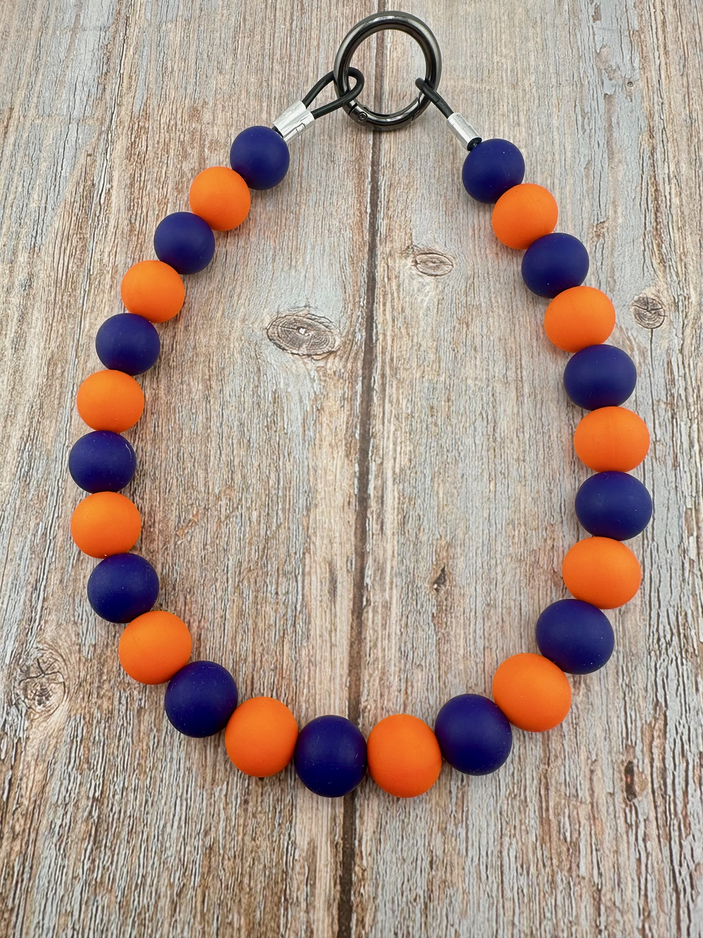 Personalized Design Favorite Baseball Team Beaded Dog Necklace