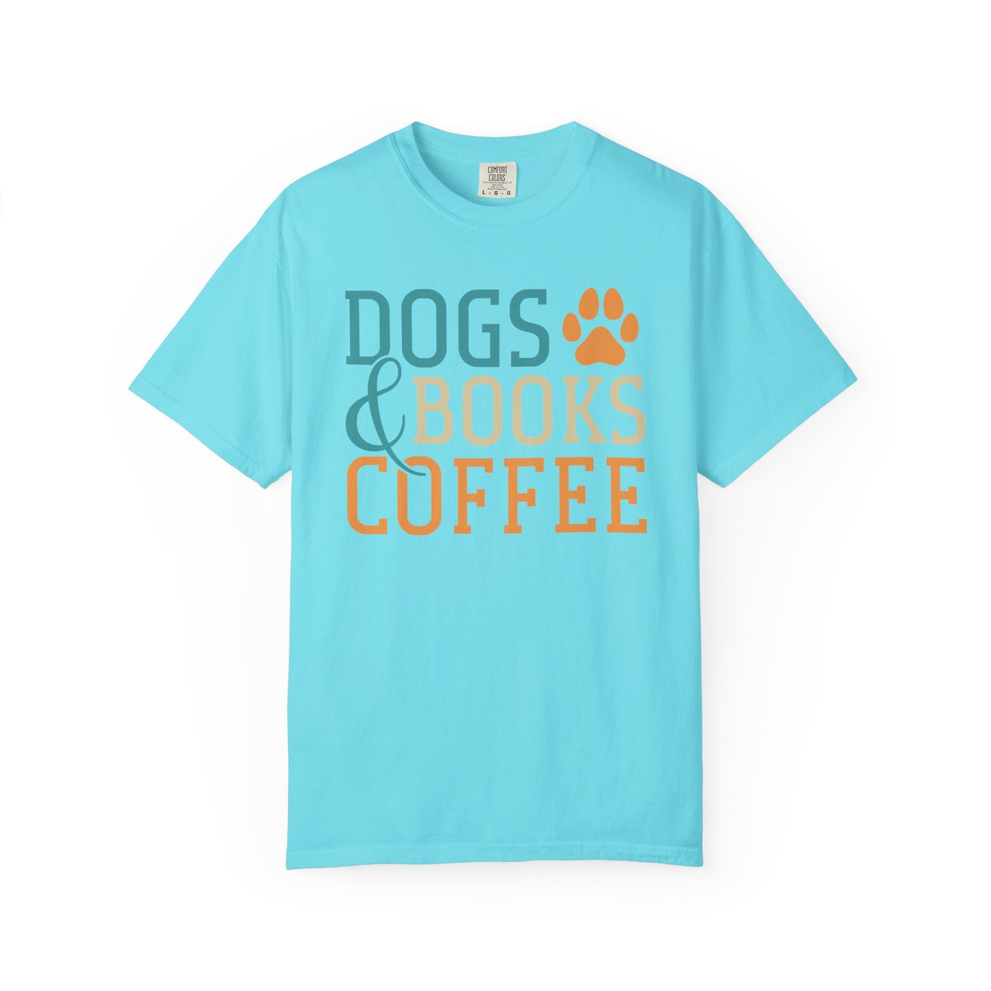 Dogs & Books Coffee T-Shirt | Unisex Garment-Dyed Tee | Perfect Gift for Dog Lovers, Bookworms, Coffee Enthusiasts, Casual Wear, [...]