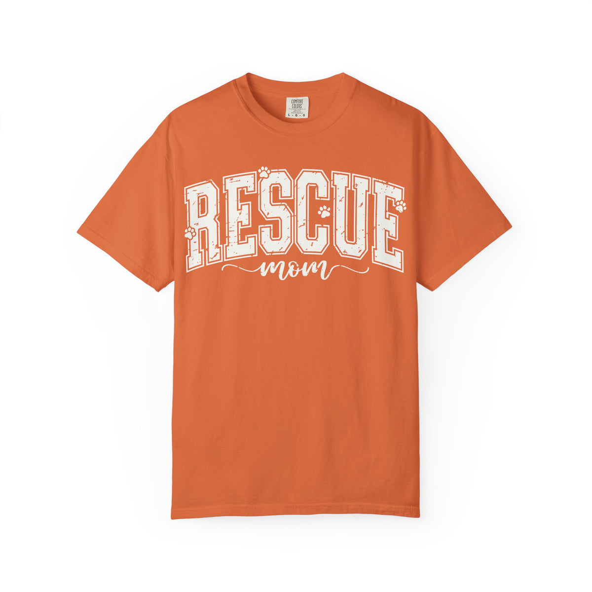 Crewneck T-Shirt — Minimal White Garment-Dyed Tee