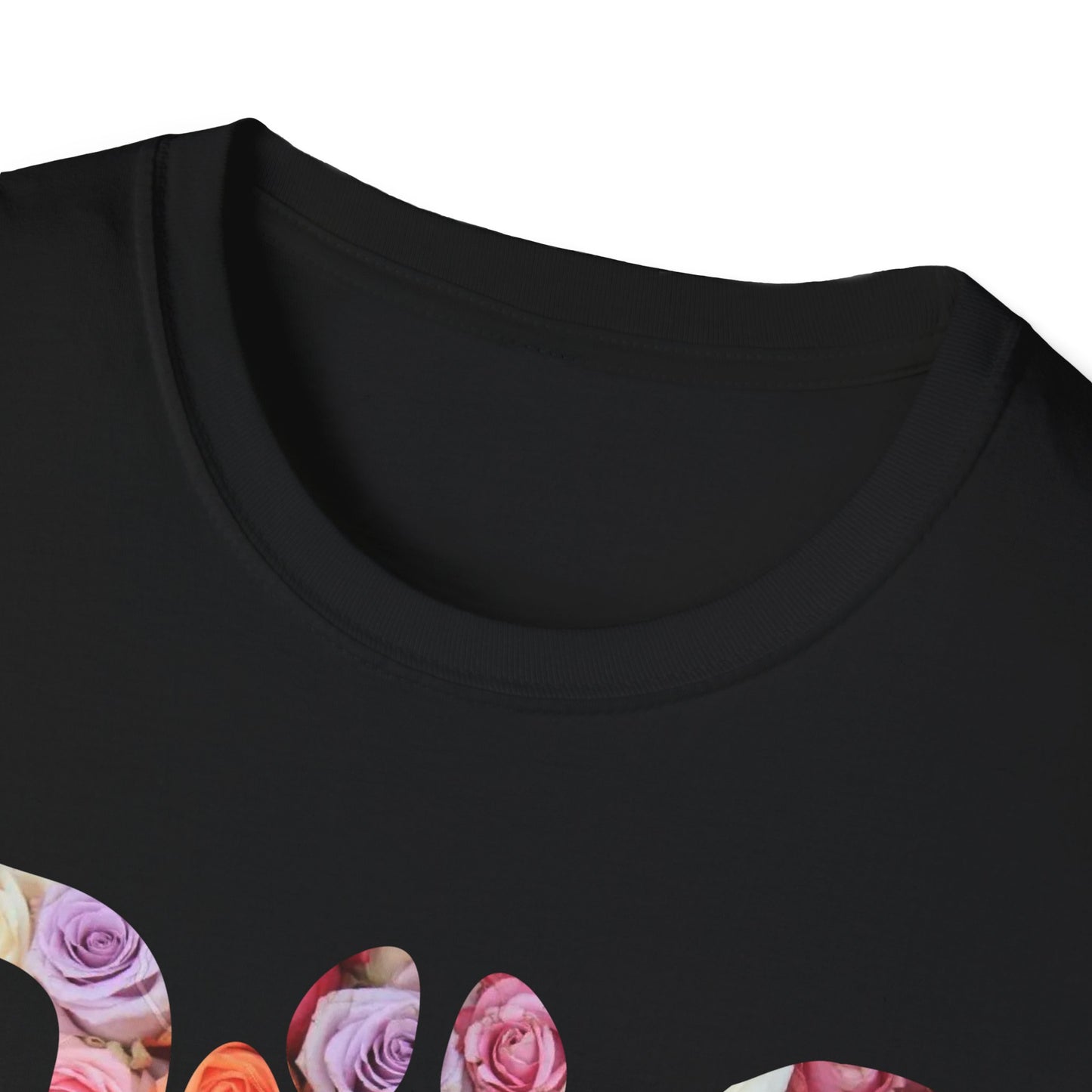Floral Dog Mom T-Shirt | Unisex Softstyle Tee for Pet Lovers