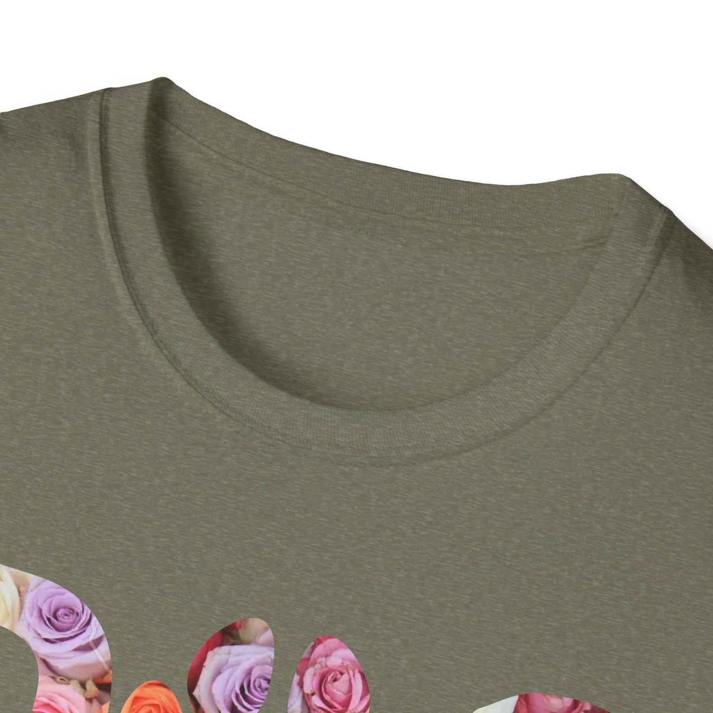 Floral Dog Mom T-Shirt | Unisex Softstyle Tee for Pet Lovers