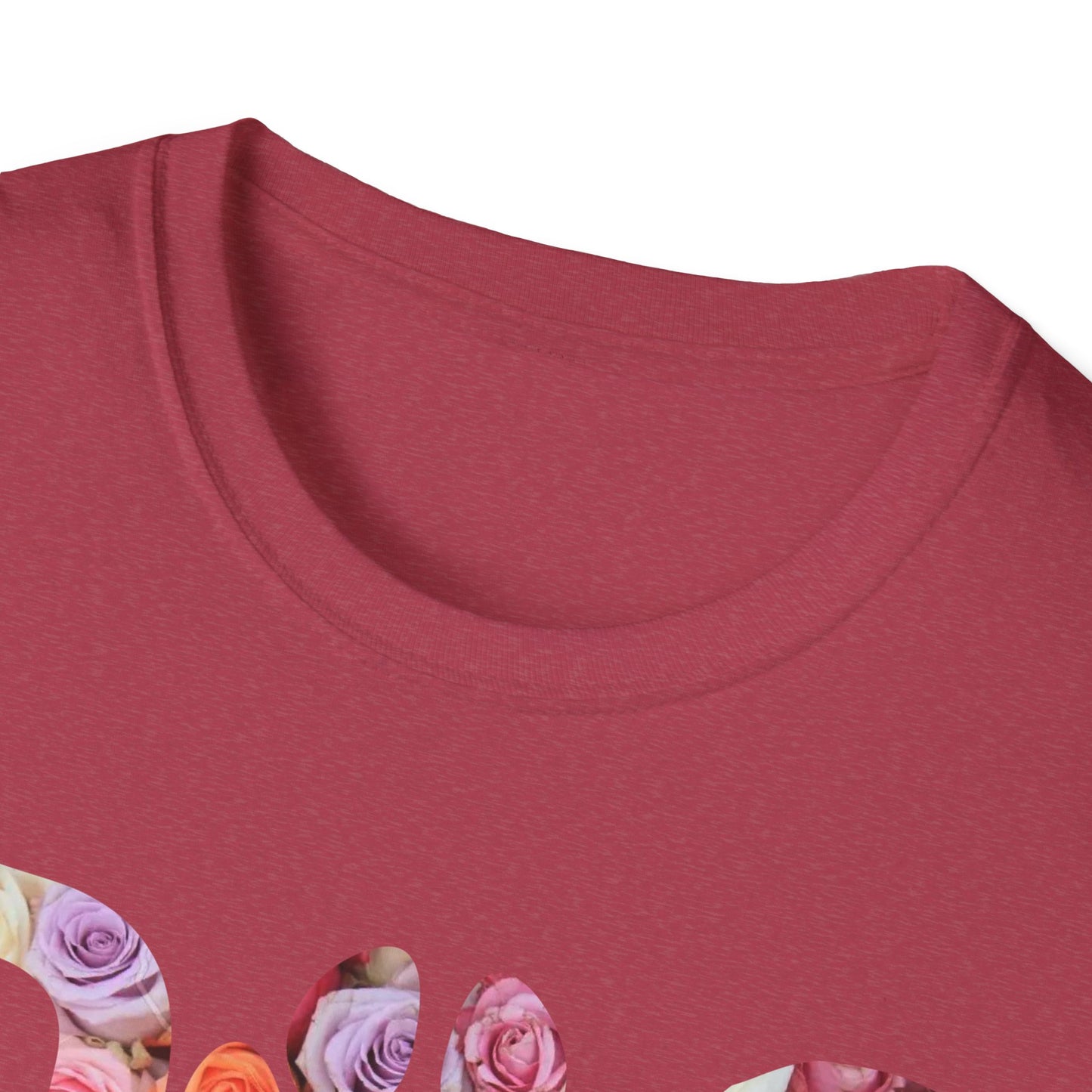 Floral Dog Mom T-Shirt | Unisex Softstyle Tee for Pet Lovers
