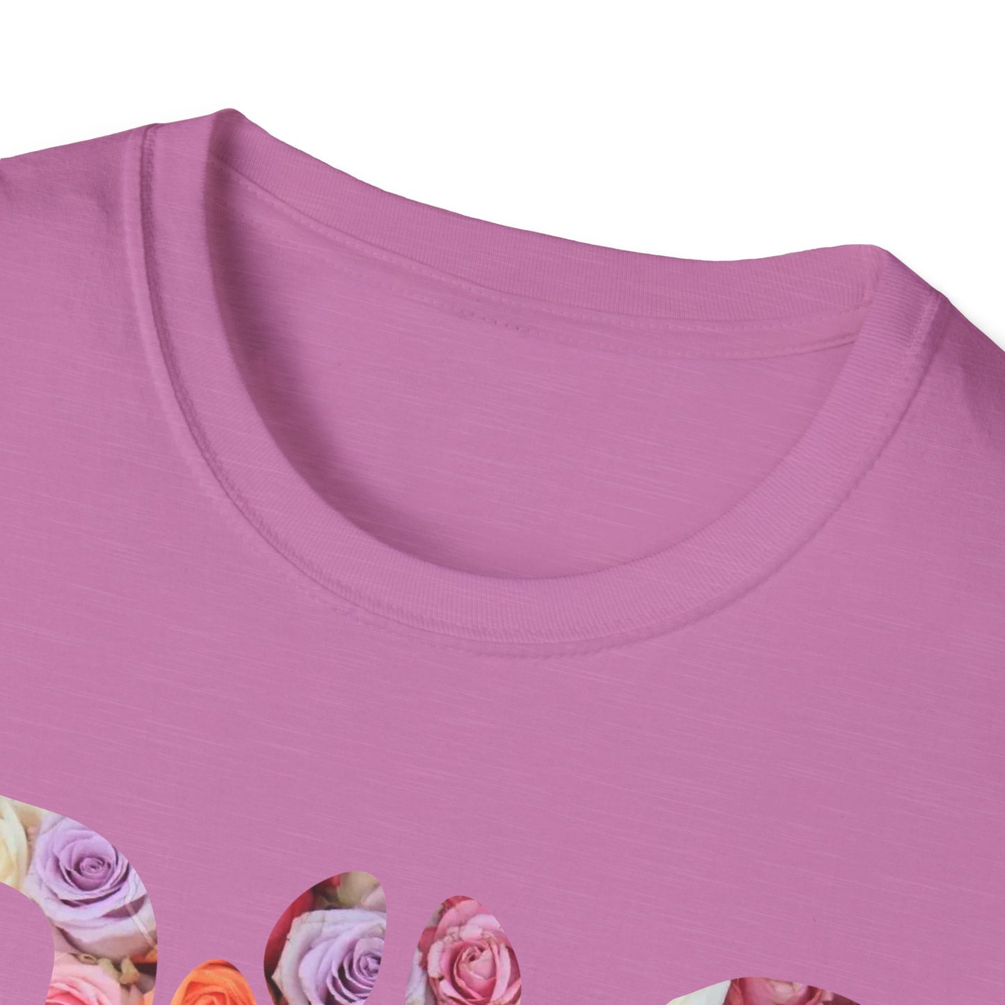 Floral Dog Mom T-Shirt | Unisex Softstyle Tee for Pet Lovers