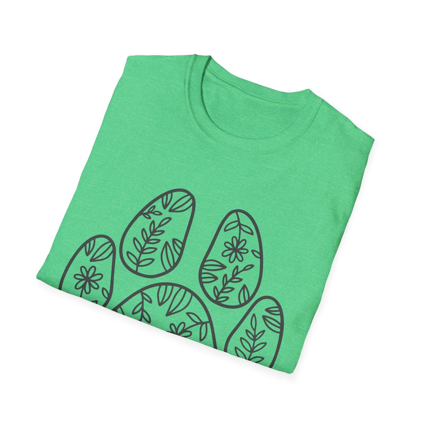 Paw Print Love Tee - Animal Lover T-Shirt, Cute Pet Shirt, Floral Graphic Tee for Pets, Birthday Gift for Dog Moms
