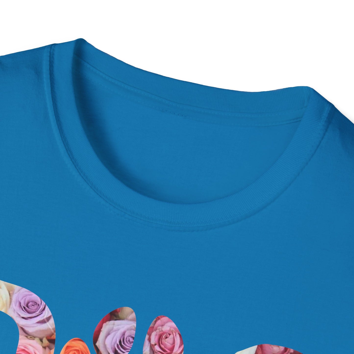 Floral Dog Mom T-Shirt | Unisex Softstyle Tee for Pet Lovers