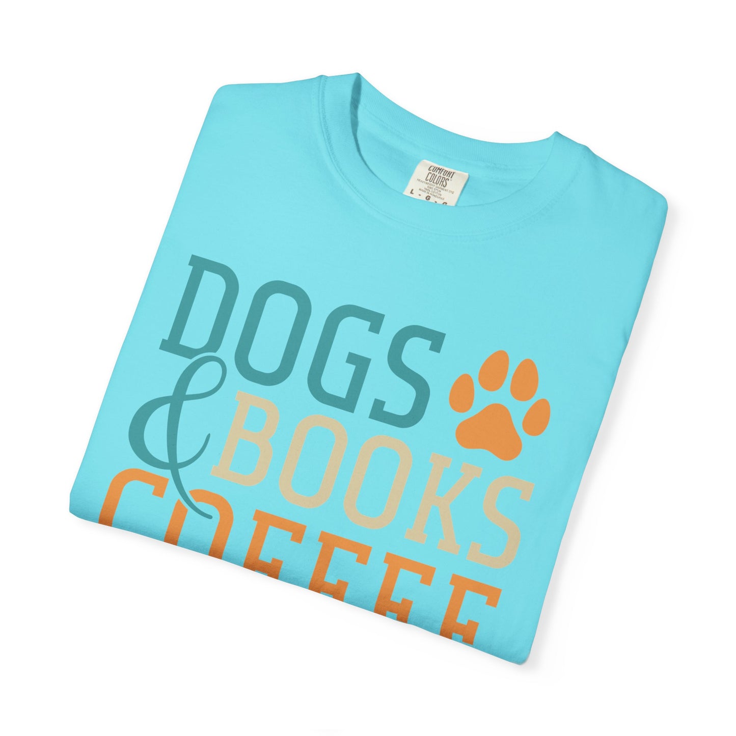 Dogs & Books Coffee T-Shirt | Unisex Garment-Dyed Tee | Perfect Gift for Dog Lovers, Bookworms, Coffee Enthusiasts, Casual Wear, [...]