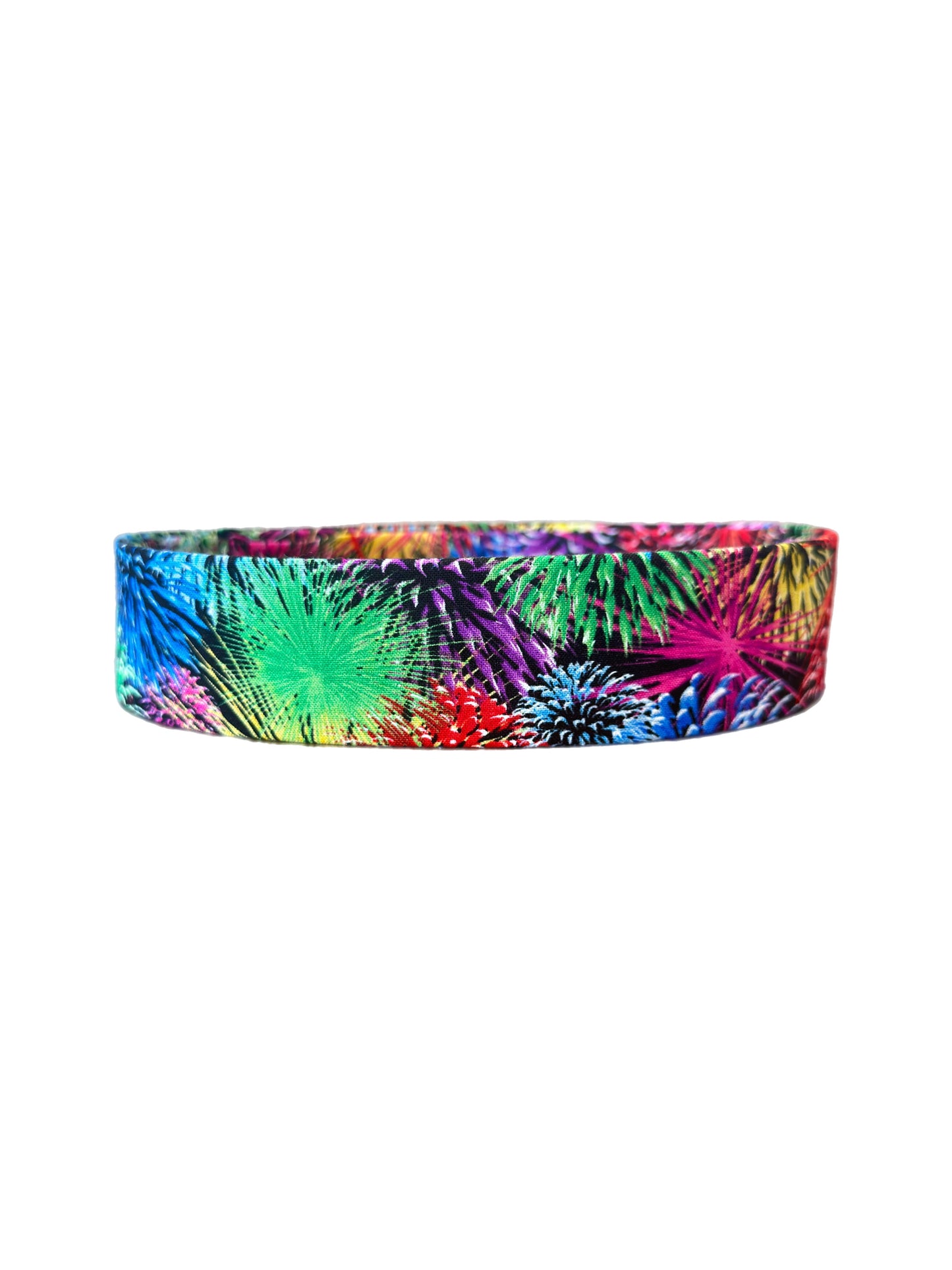 Fireworks, Patriotic 4th of July Dog Collar