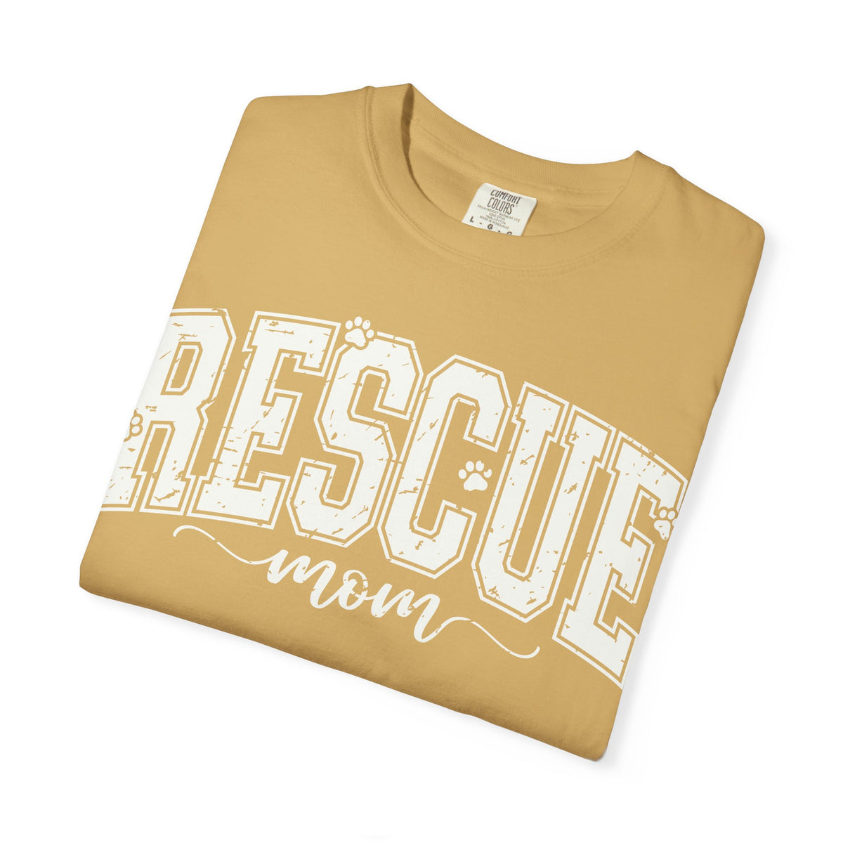 Crewneck T-Shirt — Minimal White Garment-Dyed Tee