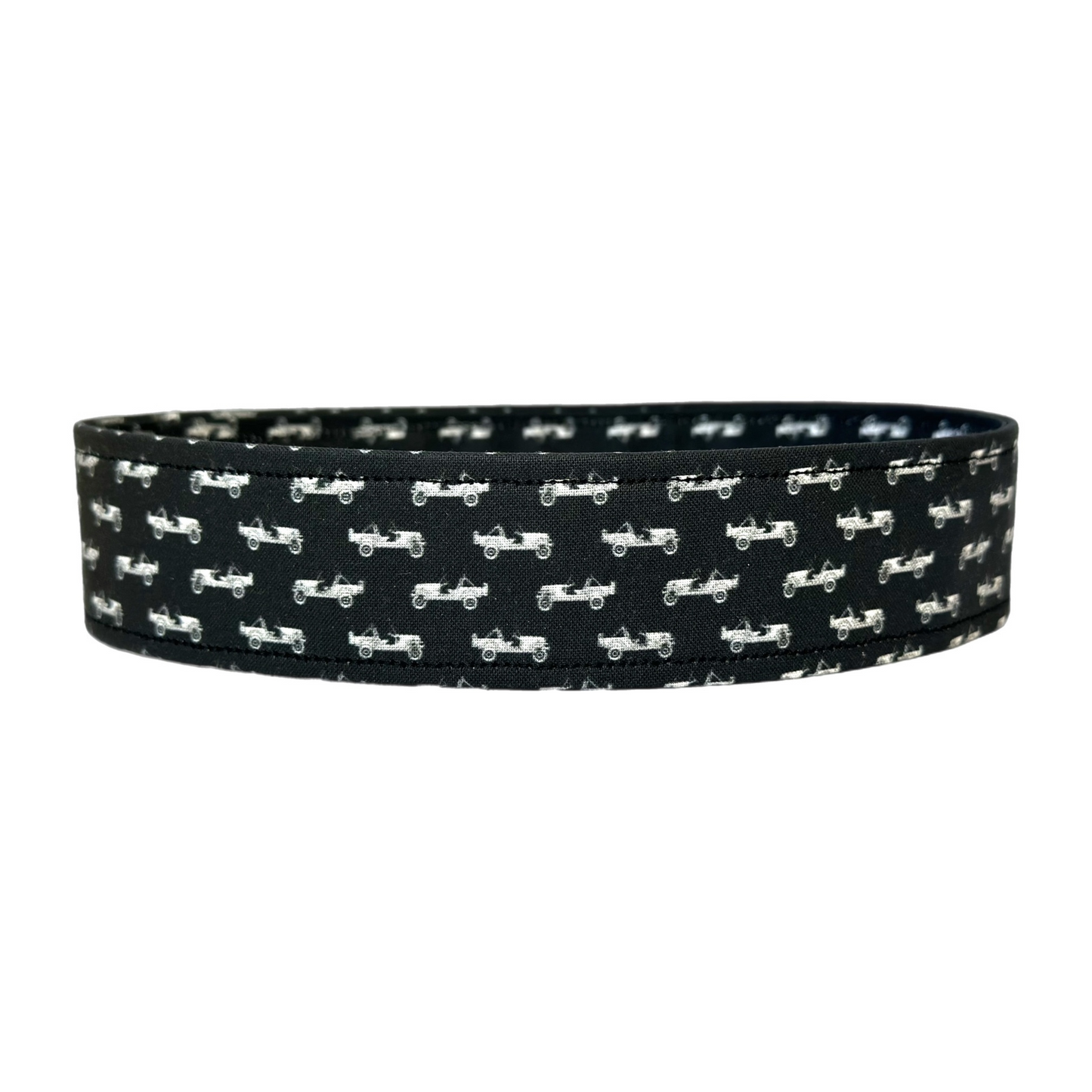 4x4 Off Road Trucks Black Adjustable Dog Collar Fabric Wrapped Dog Collar Vehicle Dog Collar