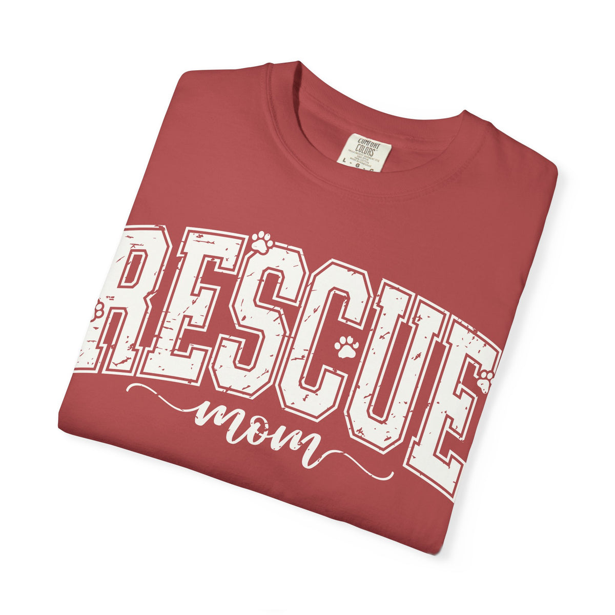 Crewneck T-Shirt — Minimal White Garment-Dyed Tee