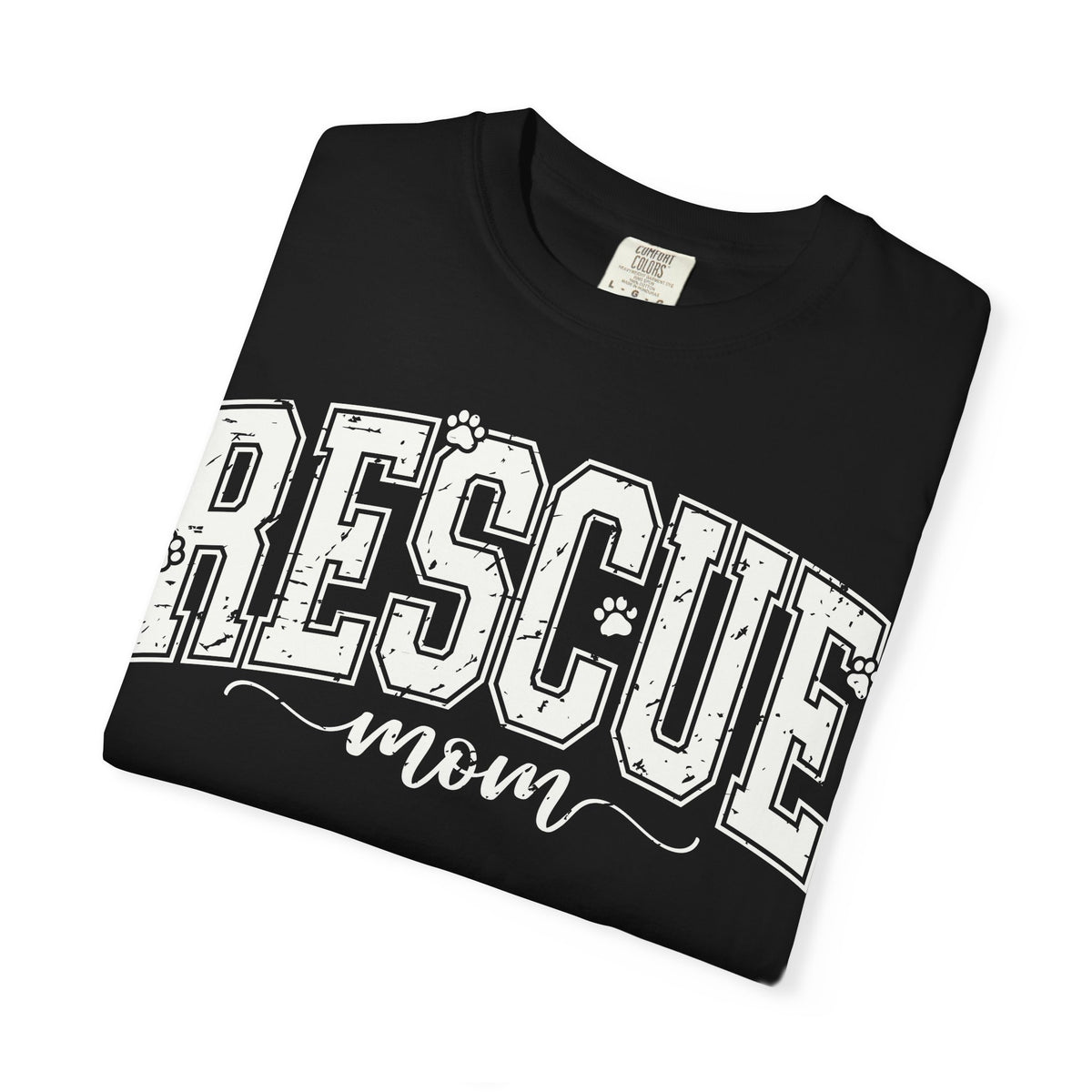 Crewneck T-Shirt — Minimal White Garment-Dyed Tee