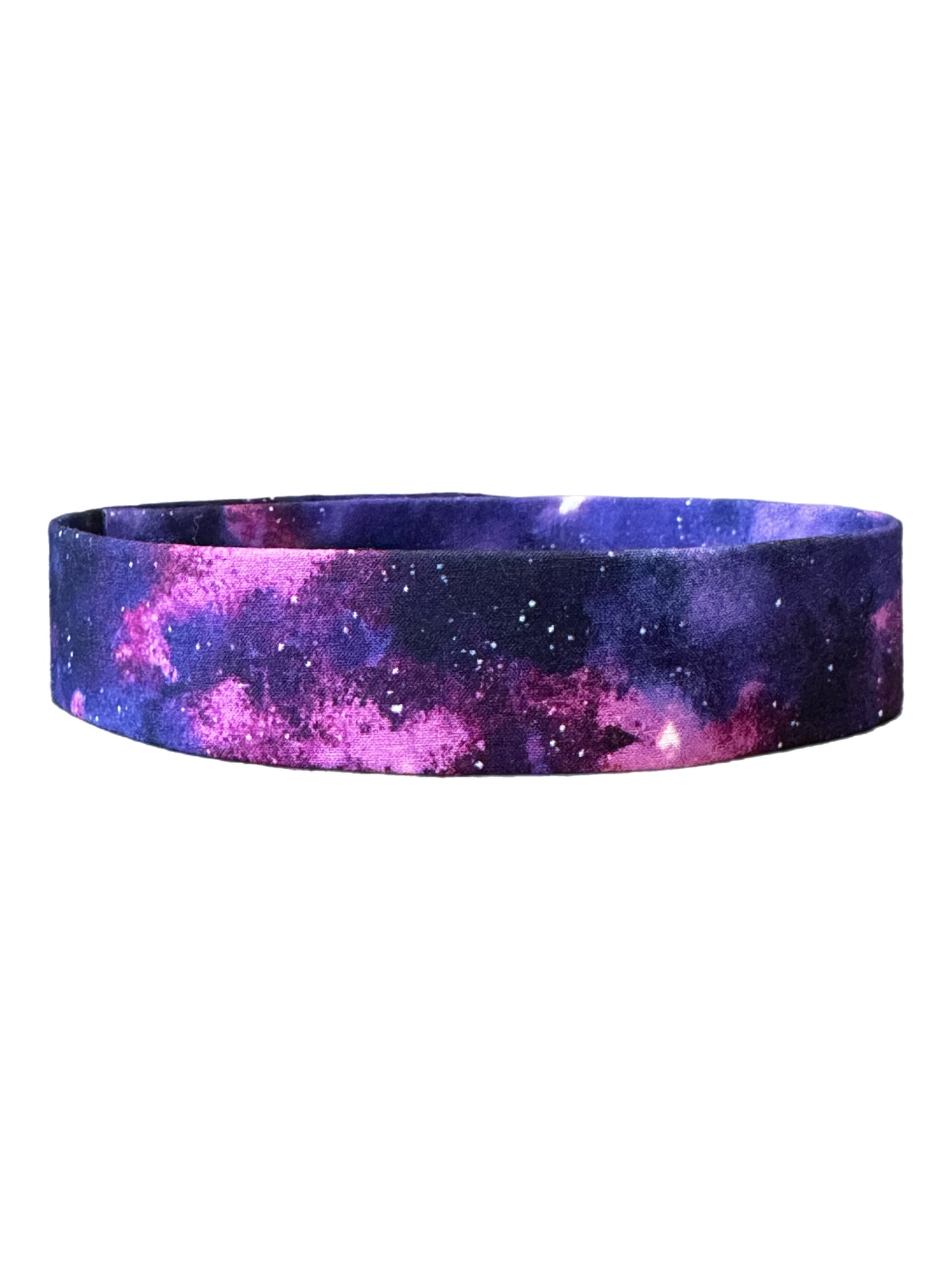 Purple Galaxy Outerspace Dog Collar