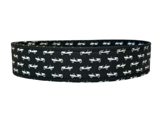 4x4 Off Road Trucks Black Adjustable Dog Collar Fabric Wrapped Dog Collar Vehicle Dog Collar