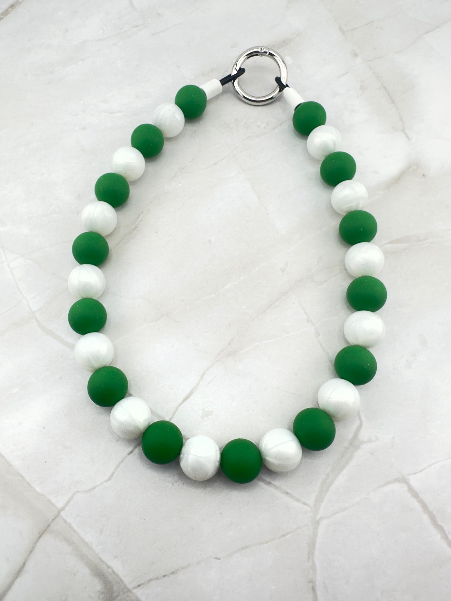 Personalized Design Your Favorite College Football Team Beaded Dog Necklace