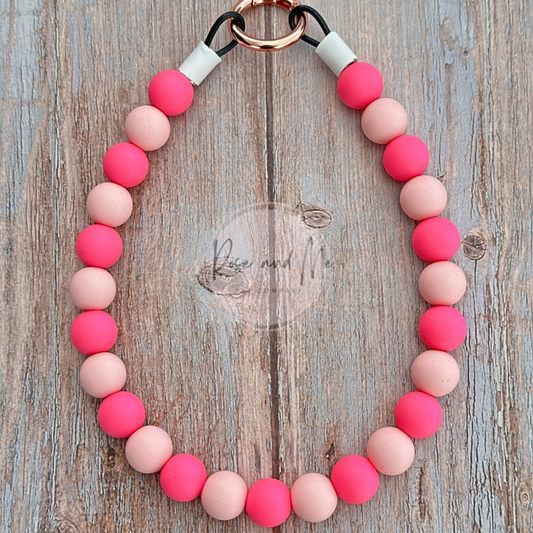 Strawberry Beaded Dog Necklace with Personalization