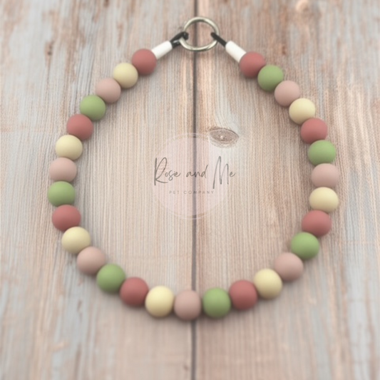 Boho Beaded Dog Collar