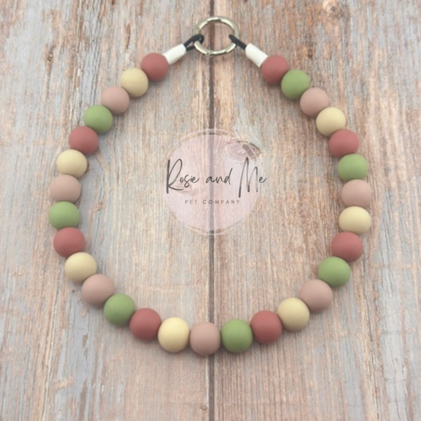 Boho Beaded Dog Collar