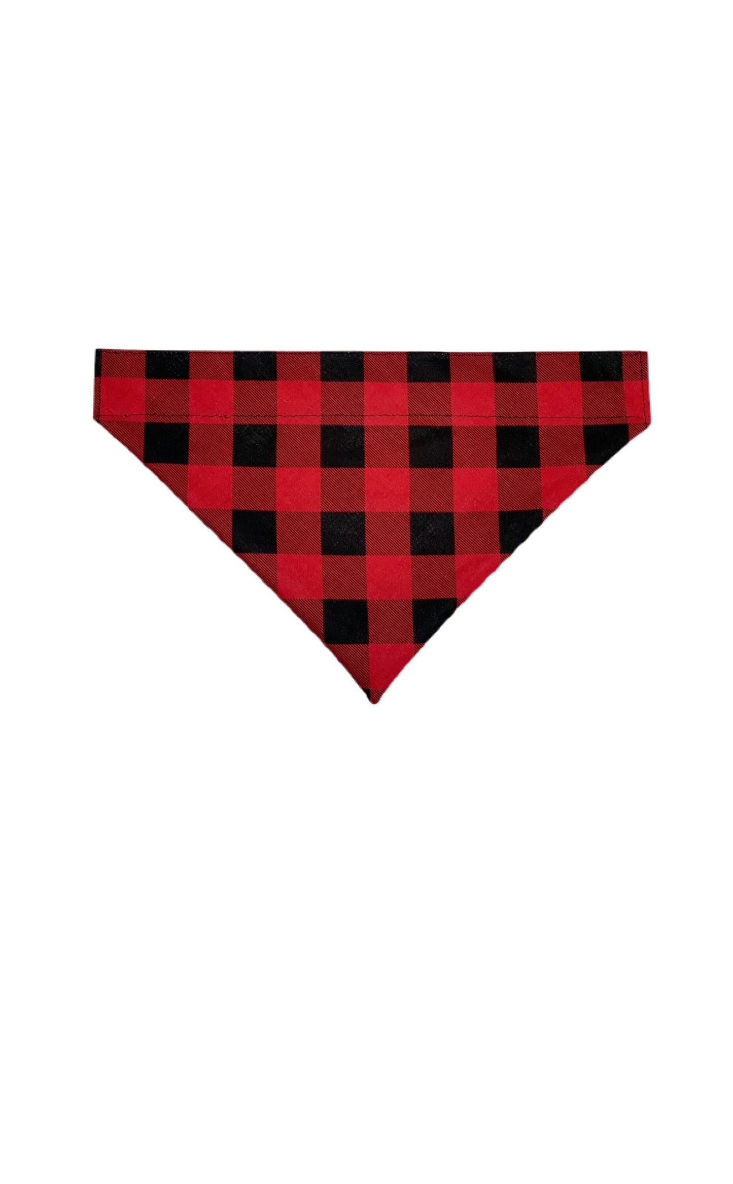 Red and Black - Over the Collar Dog Bandana