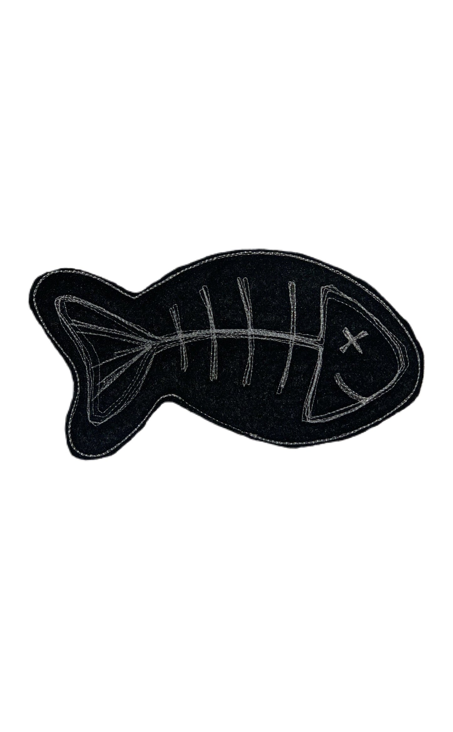 Skeleton Fish catnip cat toy